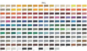 Industrial Flooring - RAL Colour Chart - IFC