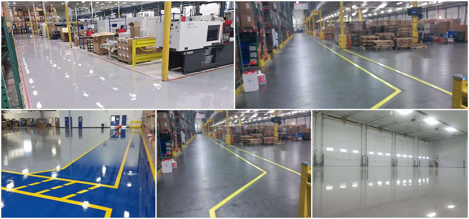 warehouse epoxy resin flooring, UK